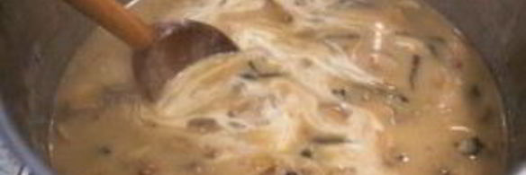 суп-пюре грибной