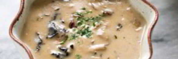 суп-пюре грибной