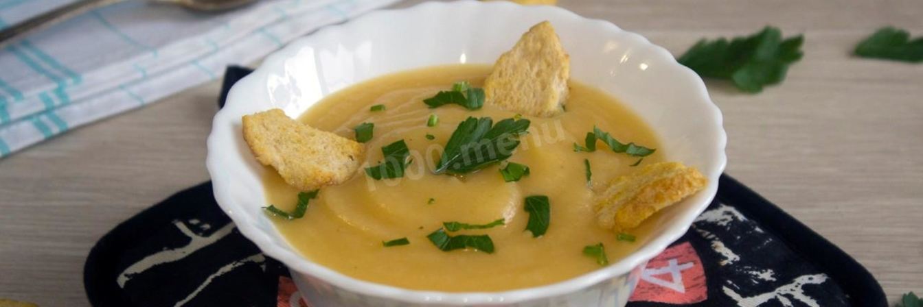 Суп пюре из белокочаной капусты