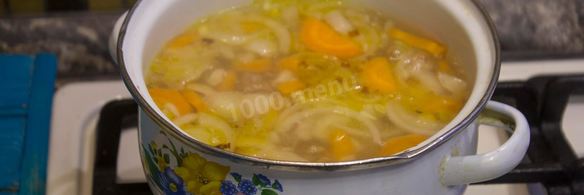 суп пюре из белокочаной капусты