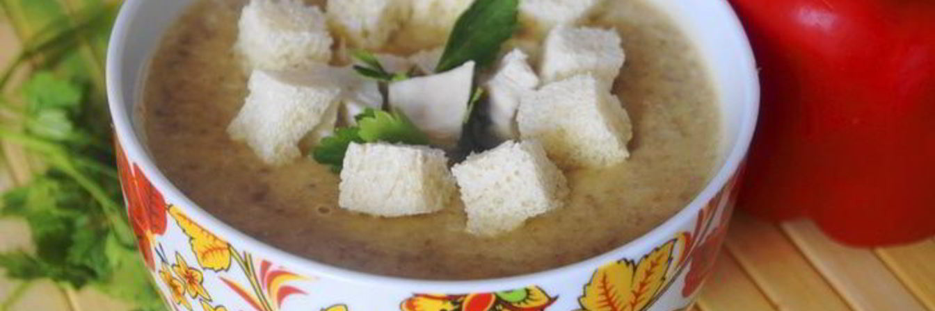 Суп-пюре из чечевицы