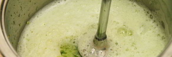 суп-пюре из горошка