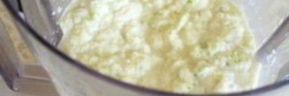 суп-пюре из кабачков и цветной капусты