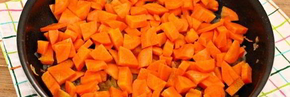суп-пюре из моркови с курицей