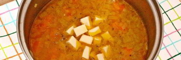 суп-пюре из моркови с курицей