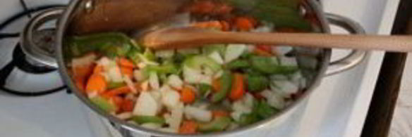 суп-пюре из моркови с сельдереем