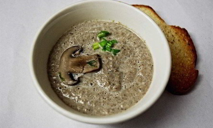 Рецепт супа-пюре из шампиньонов