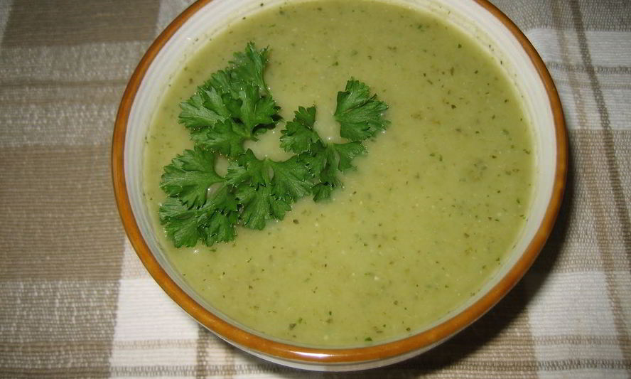 Рецепт супа-пюре из стручковой фасоли