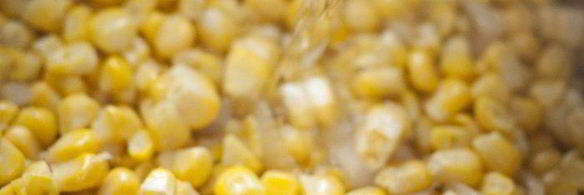 суп-пюре из свежей кукурузы