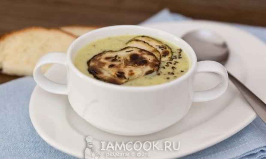 Рецепт супа-пюре из цукини