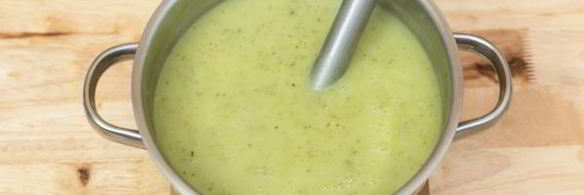 суп-пюре из цукини