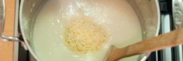 суп-пюре из цветной капусты с сыром