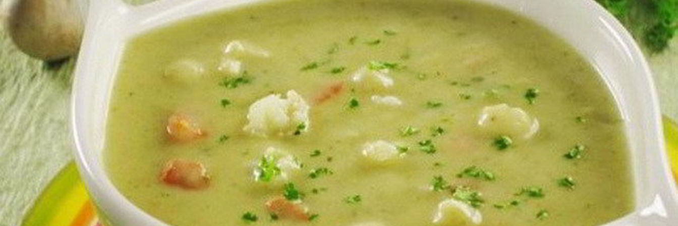 Суп-пюре из цветной капусты