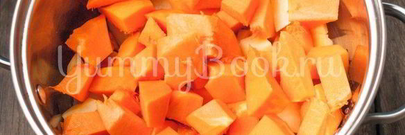 суп-пюре из тыквы с сыром
