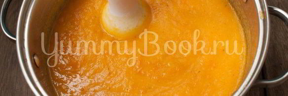 суп-пюре из тыквы с сыром