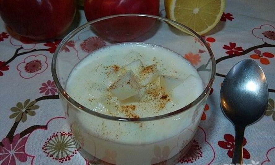 Рецепт супа-пюре из яблок