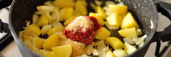 суп-пюре из запеченных томатов