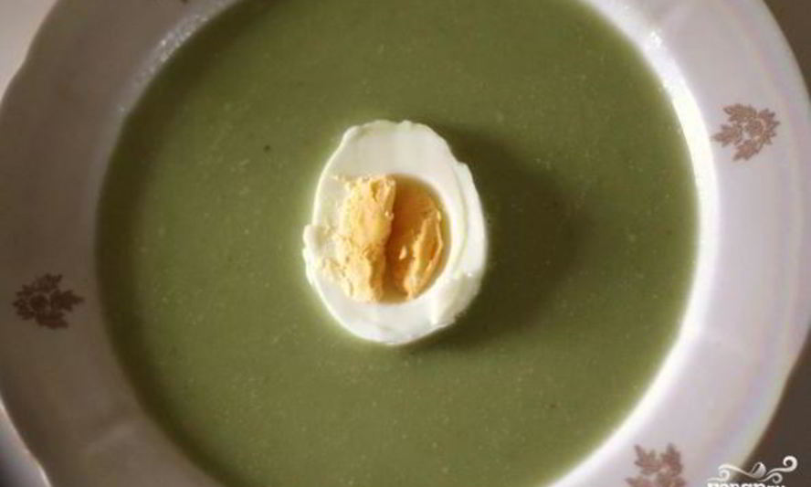 Рецепт супа-пюре из зеленого лука