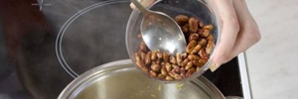 суп-пюре с фасолью