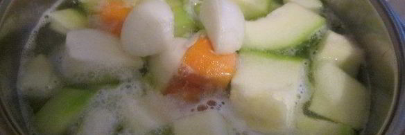 суп-пюре с кабачками