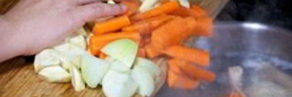 суп-пюре с курицей