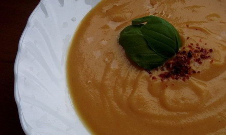 Рецепт тыквенного супа-пюре с белым вином