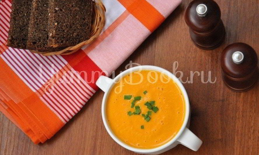 Рецепт тыквенного супа-пюре с имбирем