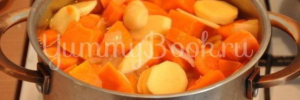 тыквенный суп-пюре с имбирем