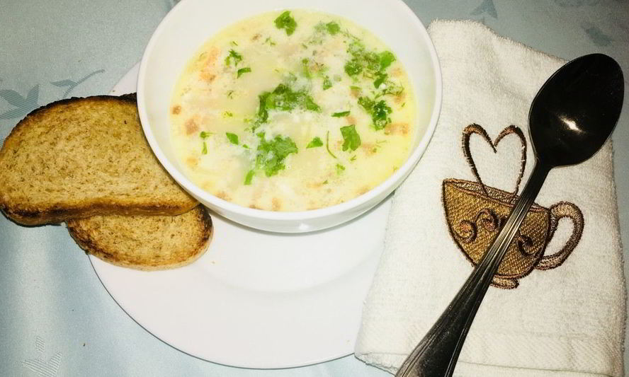 Рецепт супа с беконом и сливками