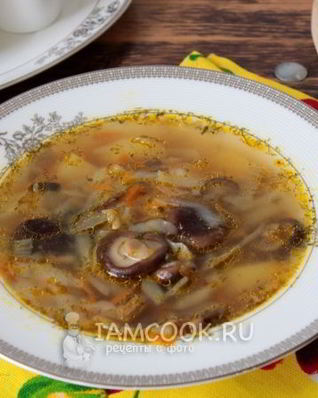 Суп с грибами в мультиварке