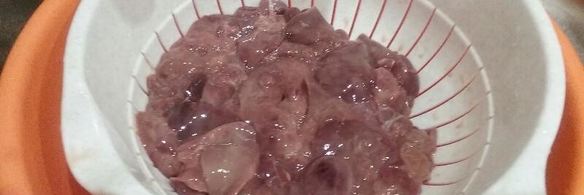 суп с куриной печенью