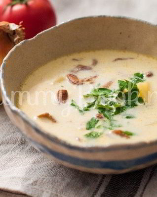 Суп с лисичками в мультиварке