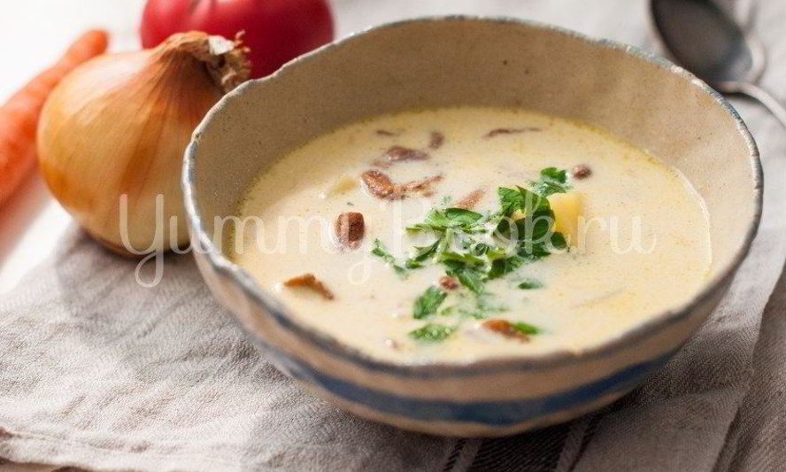 Рецепт супа с лисичками в мультиварке