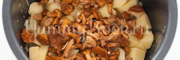 суп с лисичками в мультиварке