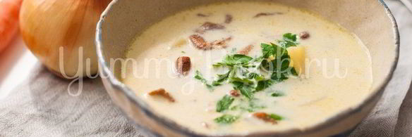 суп с лисичками в мультиварке