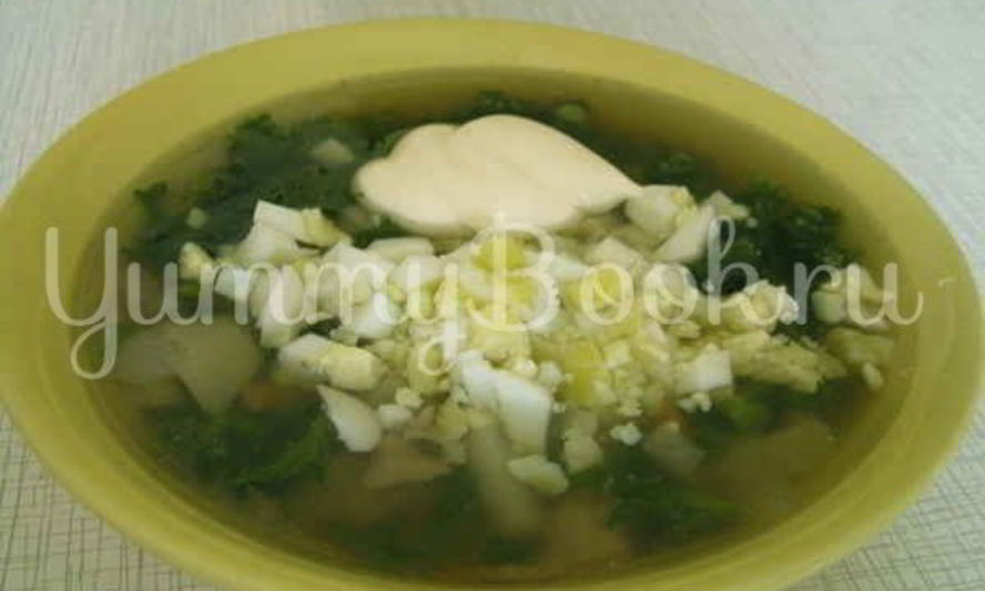 Рецепт супа весеннего с крапивой