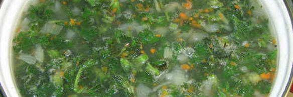 суп весенний с крапивой