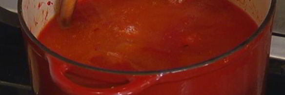 свекольный суп с фрикадельками