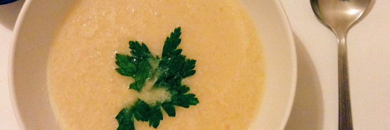 Сырный суп-пюре