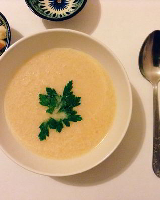 Сырный суп-пюре