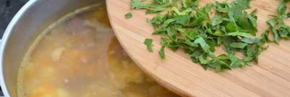 сырный суп с фрикадельками