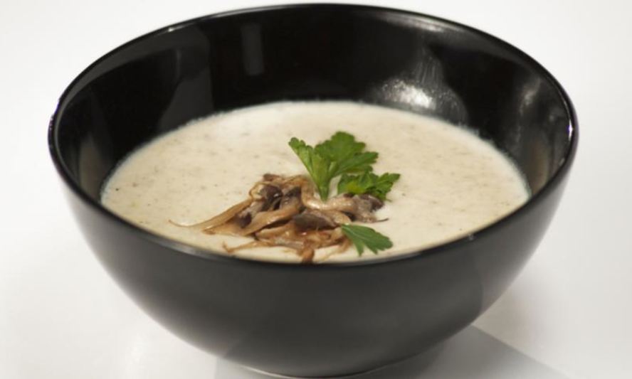 Рецепт сырного супа с грибами