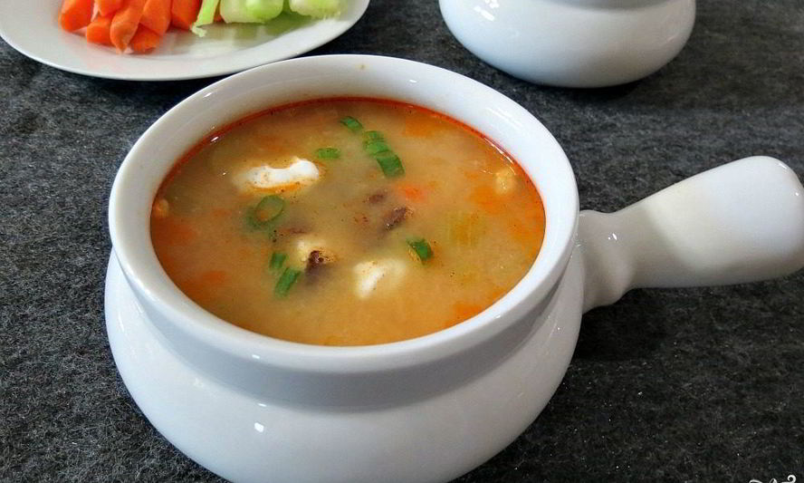 Рецепт сырного супа с копченой курицей