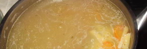 сырный суп с шампиньонами