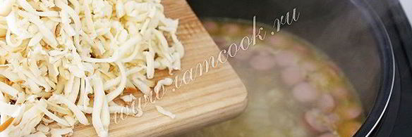 сырный суп в мультиварке