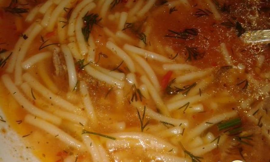 Рецепт томатна-мясного суп