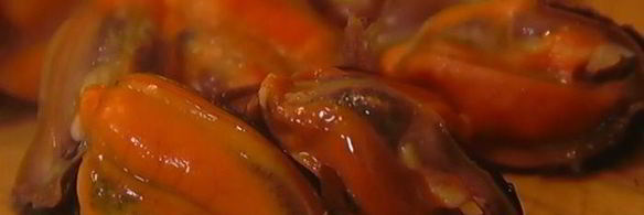 тыквенный суп с мидиями