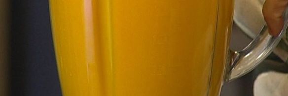 тыквенный суп с мидиями