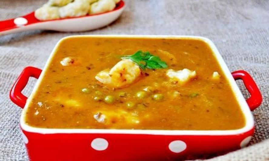 Рецепт тыквенного супа с разноцветной чечевицей