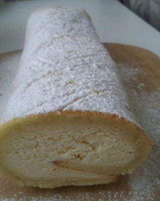 Белоснежный рулет